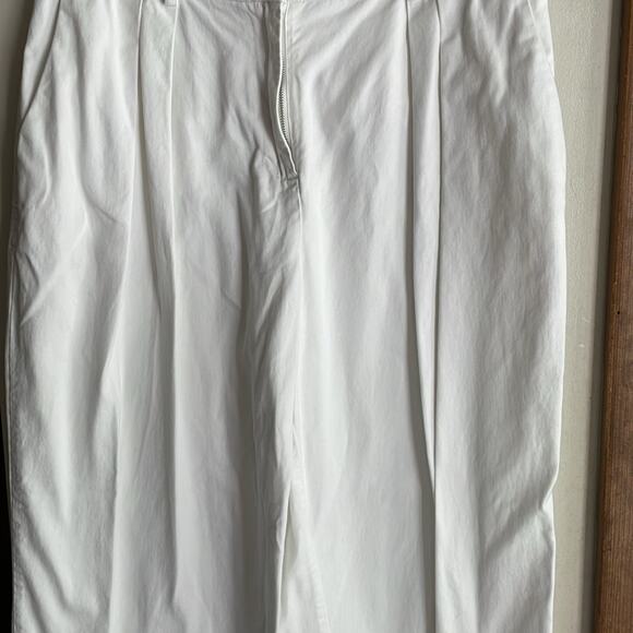 STAUD Luisa Wide Leg Trouser Pants - Picture 7 of 16
